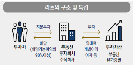 리츠의 구조 및 특성.