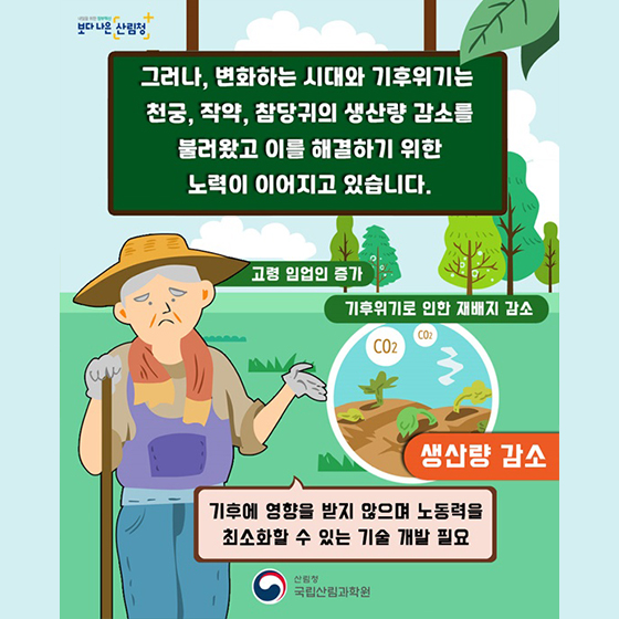 “기후에 영향을 받지 않으며 노동력을 최소화할 수 있는 기술 개발 필요”