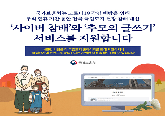 사이버 참배 및 추모의 글쓰기 서비스