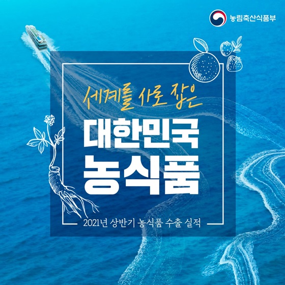 세계를 사로 잡은 대한민국 농식품