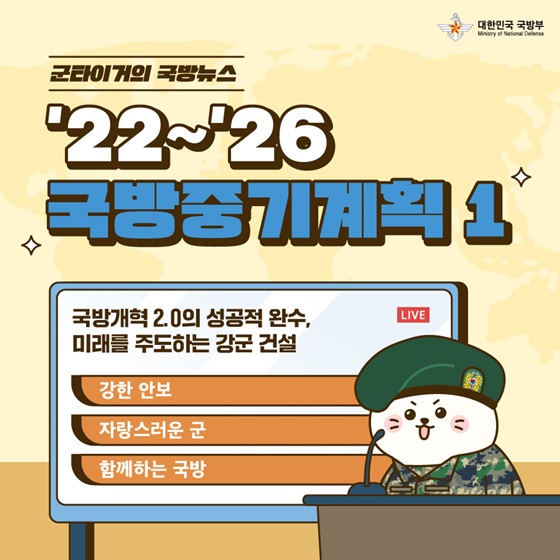 ’22~’26 국방중기계획①