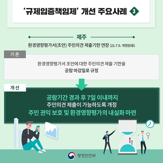 3. 제주 - 환경영향평가서(초안) 주민의견 제출기한 연장