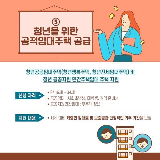 5. 청년을 위한 공적임대주택 공급