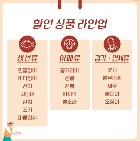 할인 상품 라인업.(출처=얌테이블 누리집)