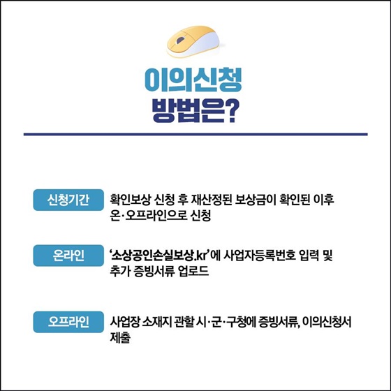 이의신청 방법은?