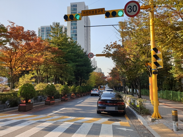 어린이 보호구역 내 주정차 전면 금지