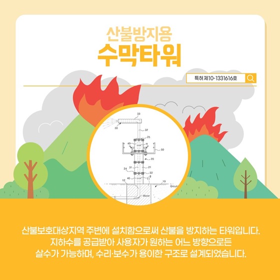 산불방지용 수막타워