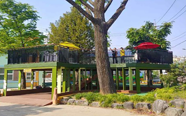 전남 장성군의 월평초등학교 놀이시설. (사진=행정안전부)