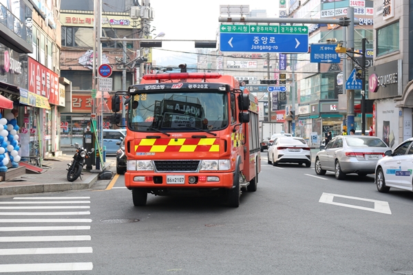 전통시장 화재예방 훈련