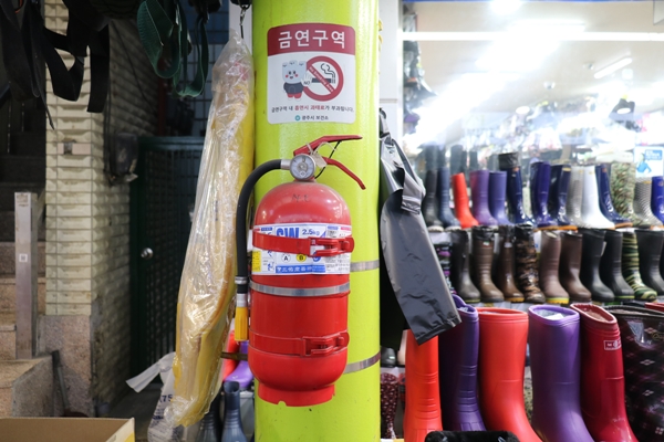 전통시장 화재예방 훈련