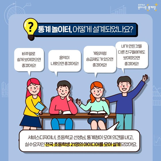 통계놀이터, 어떻게 설계되었나요?