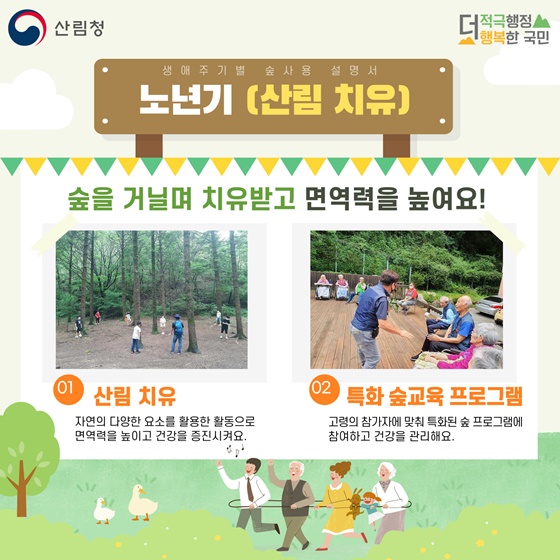 노년기(산림 치유)