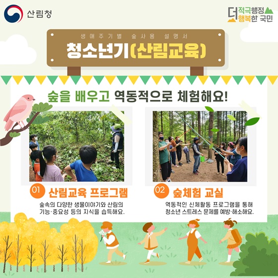 청소년기(산림교육)