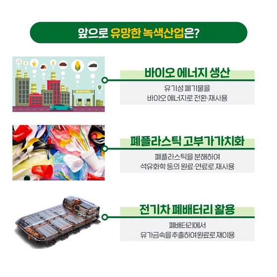 앞으로 유망한 녹색산업은?