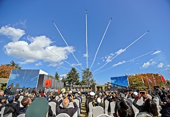 턴투워드부산 유엔참전용사 국제추모식이 지난 11월 11일 부산유엔기념공원에서 열렸다. (사진=국가보훈처)