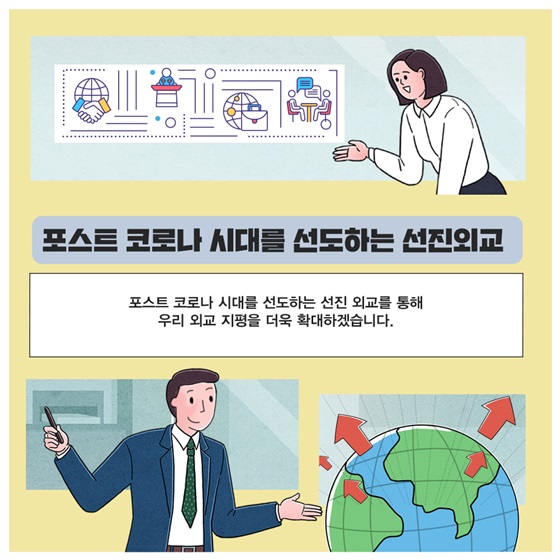 포스트 코로나 시대를 선도하는 선진 외교