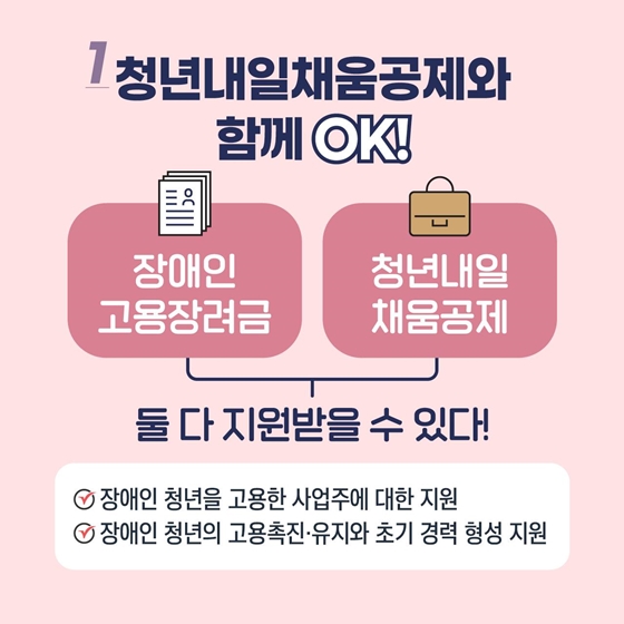 ‘장애인 고용장려금’ 이렇게 달라집니다