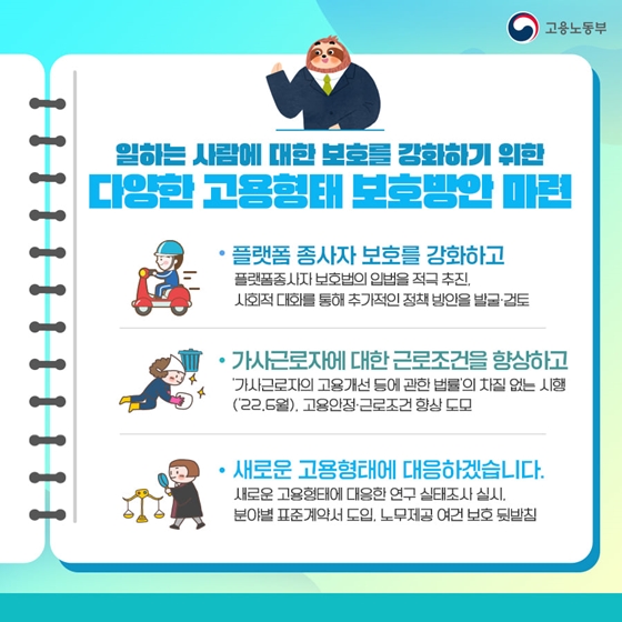 2022년 고용노동부 업무보고 - ②