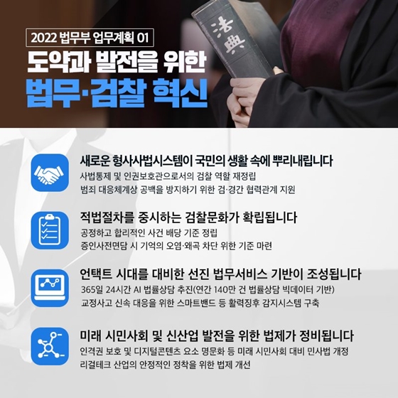 2022년 법무부 업무계획