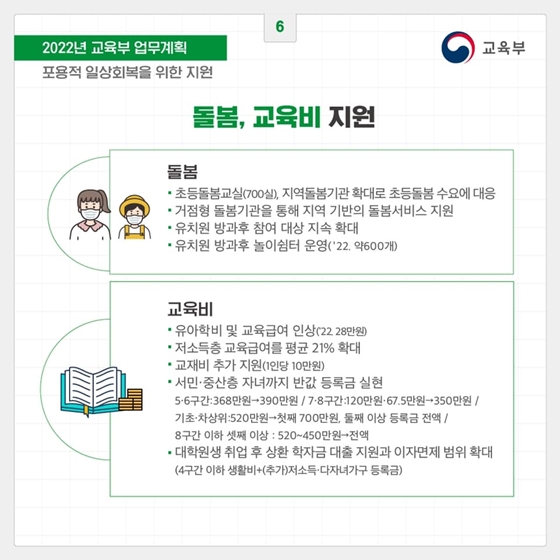 2022년 교육부 업무계획