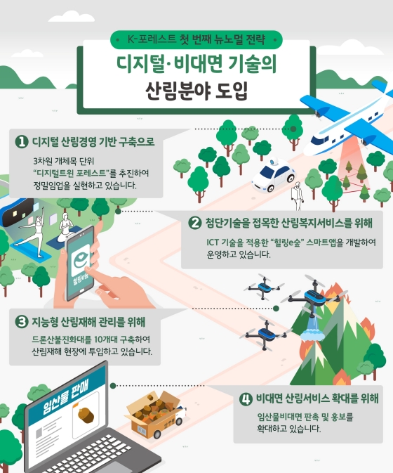 K포레스트, 숲에서 찾는 새로운 일상