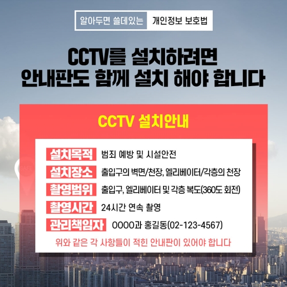 알아두면 쓸데있는 개인정보 보호법
