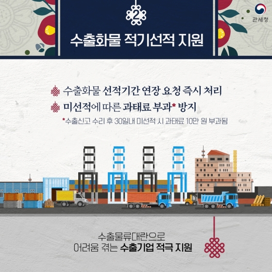 2022년 설에 관세청은?…관세청의 ‘설 명절 특별지원대책’