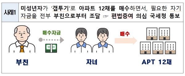 위법의심거래의 주요 사례