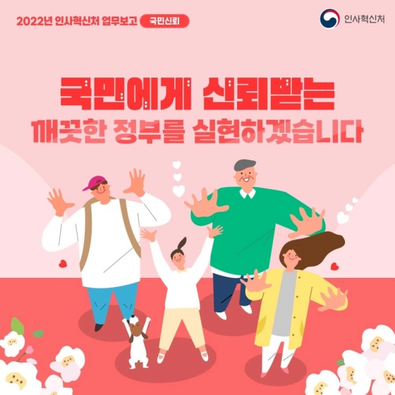 2022년 인사혁신처 업무보고 - ④ 국민신뢰