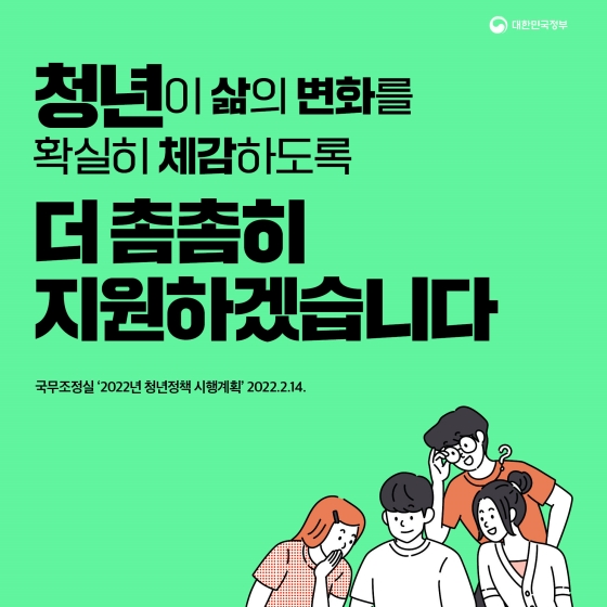 2022년 청년정책 시행계획