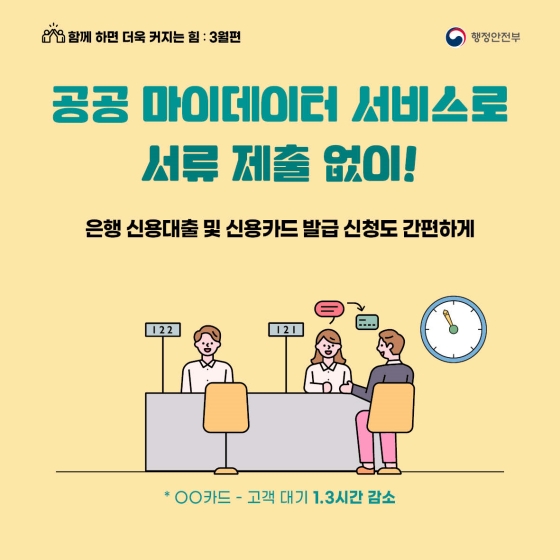 내 정보는 내 손으로! 공공 마이데이터 서비스로 생활이 달라집니다