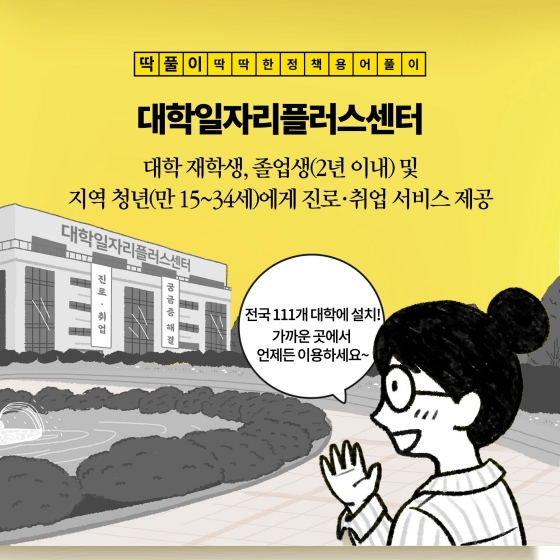 전문가 진로 상담부터 취업연결까지, 청년들의 도전을 지원합니다!