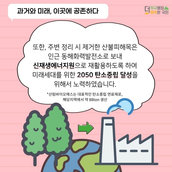 산불피해지를 아이들의 숲 놀이터로!
