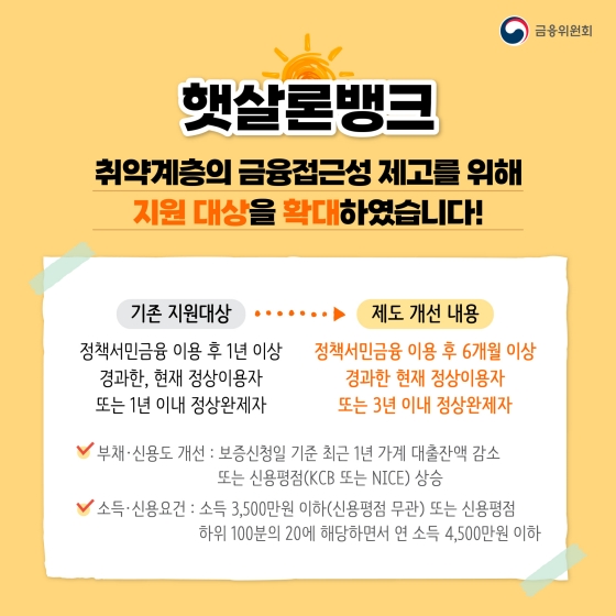 개인신용평점과 소득이 낮아 대출 받기 어려우신가요?