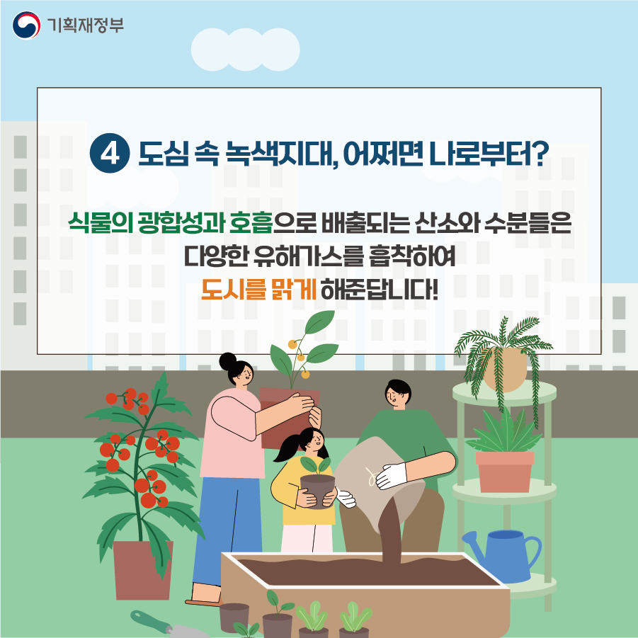 4월 11일 국가기념일로 지정된 도시농업