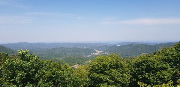 동해바다가 보이는 경주국립공원 석굴암