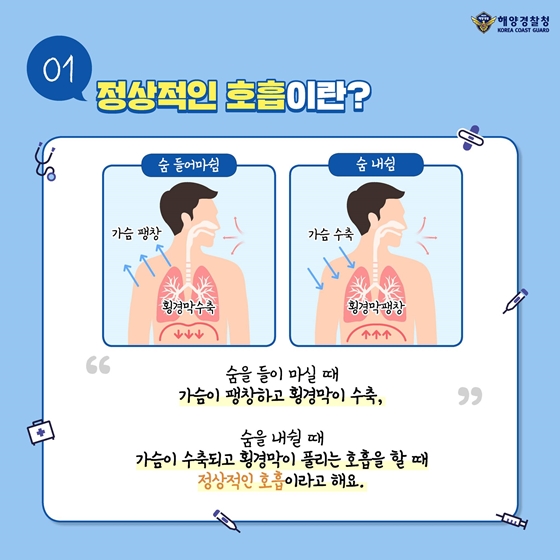 해양 응급처치 바로 알기, 심정지 응급처치!