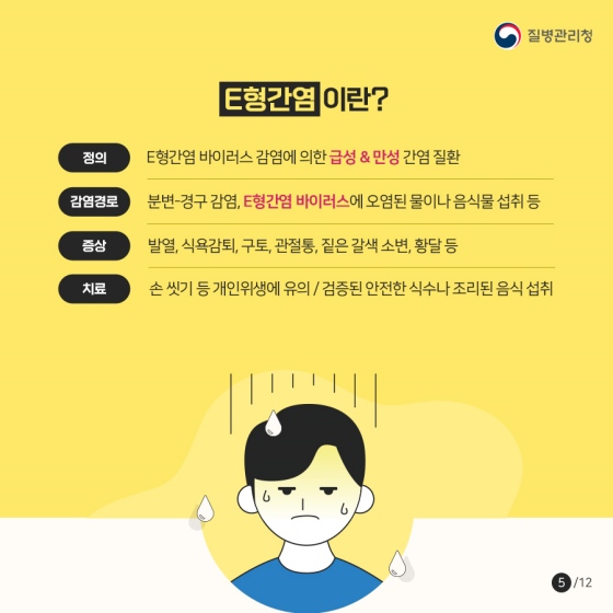 다양한 종류의 간염, 얼마나 알고 있나요?