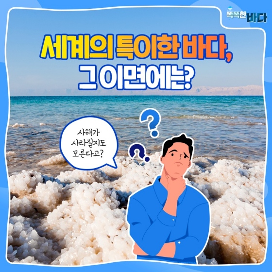 세계의 특이한 바다, 그 이면에는?