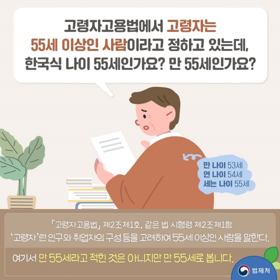 헷갈렸던 나이를 ‘만 나이’로 통일이 되면?