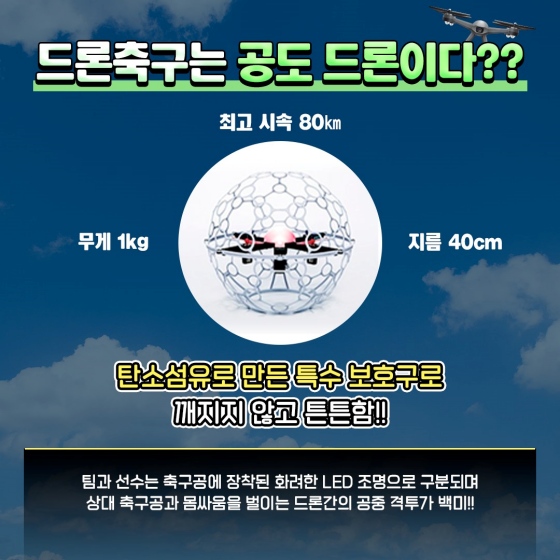 드론 축구 직관하러 고척돔으로 가자!