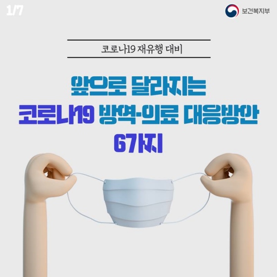 앞으로 달라지는 코로나19 방역·의료 대응방안은?