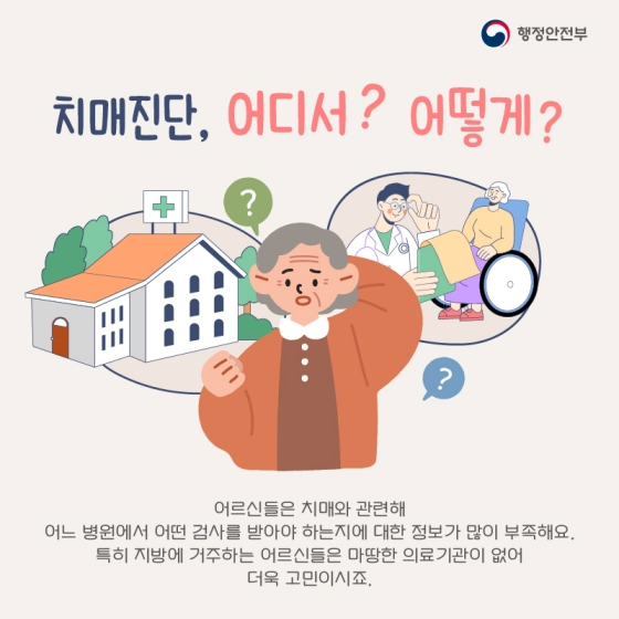 함께 극복하는 치매 조기진단