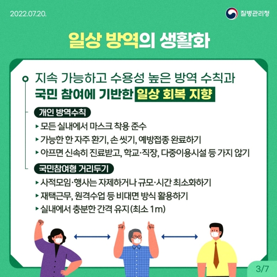 코로나19 재유행 대비 방역 대응, 이렇게 준비하고 있습니다.