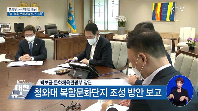 청와대 복합문화예술공간 조성···K-콘텐츠 육성 이미지