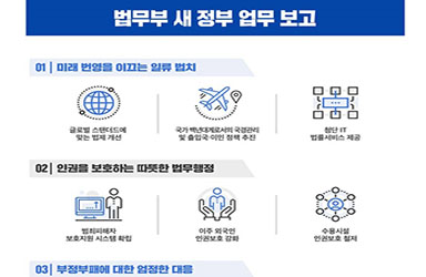 법무부 5대 핵심 추진 과제는? 이미지