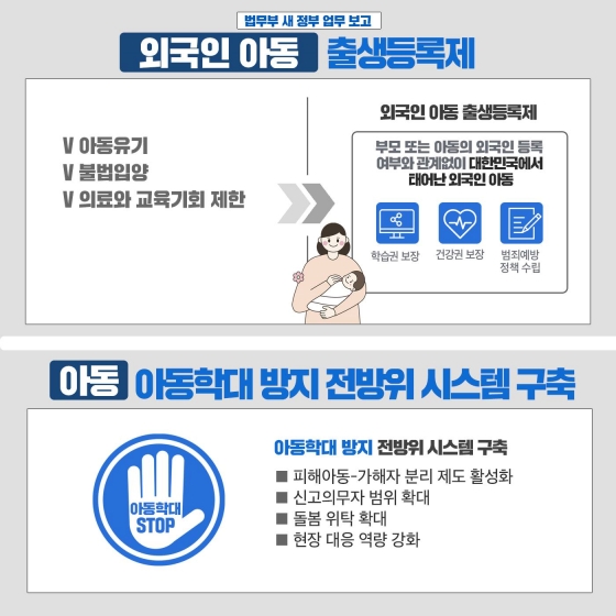 새 정부 법무정책으로 국민의 삶이 이렇게 달라집니다.