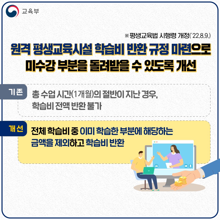 교육부 2022년 상반기 규제혁신 대표사례