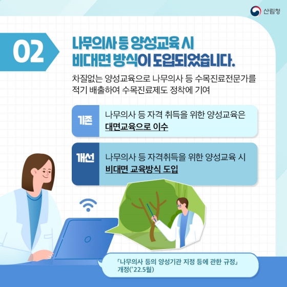 산림청 2022년 상반기 규제혁신 대표사례