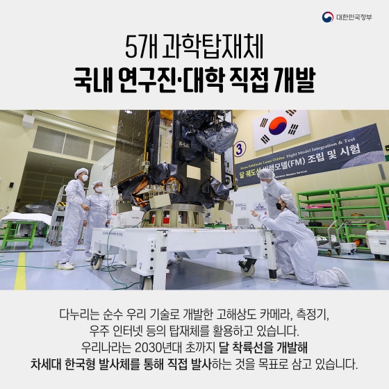 [정책이 바꾼 세상] 대한민국 최초 달 궤도선 다누리